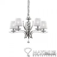 Oprawy, klosze i abażury - Ideal Lux PEGASO SP5 oprawa wisząca 5 x 40W E14 66448 066448 - miniaturka - grafika 1