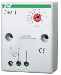 F&F Ogranicznik mocy OM-1 - Bezpieczniki elektryczne - miniaturka - grafika 2