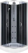 Kabiny prysznicowe - Novoterm Kerra Cristina 90x90 - miniaturka - grafika 1