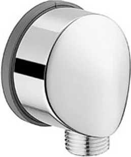 Hansa VANTIS Złącze kątowe ścienne 1/2 z zaworem zwrotnym chrom (52520100) - Akcesoria do armatury i ceramiki - miniaturka - grafika 2