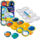 Farby i media malarskie - Pelikan Farby wodne MINI FRIENDS 8 kolorów PE 723122 - miniaturka - grafika 1