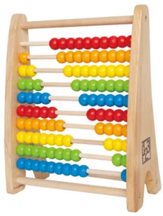 Hape International Tęczowy-Abacus do liczenia ramki (e0412) beleduc zabawę były GmbH - Zabawki interaktywne dla dzieci - miniaturka - grafika 2