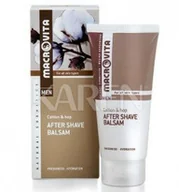 Balsamy po goleniu - MACROVITA Balsam po goleniu z bawełną i bio-chmielem 100ml - miniaturka - grafika 1