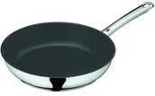 Patelnie - WMF WMF Patelnia 28 cm srebrna/czarna 0741486901 - miniaturka - grafika 1