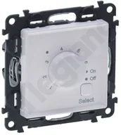 Regulatory i termostaty - Legrand Termostat do ogrzewania podłogowego Biały Valena Life - 752134 - miniaturka - grafika 1