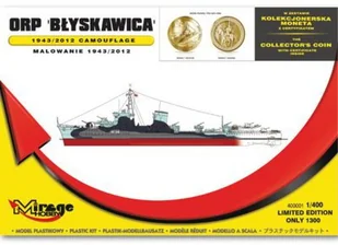 Mirage Hobby ORP Błyskawica Camouflage - Modele do sklejania - miniaturka - grafika 2