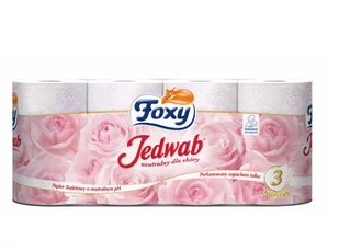 Foxy PAPIER TOALETOWY JEDWAB 8 ROLEK - Papier toaletowy - miniaturka - grafika 2