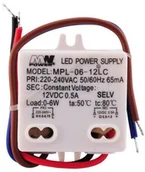 Zasilacze i transformatory - MPL AO ZASILACZ 6W/12V/0.5A/MONTAŻOWY - (-06-12LC) - miniaturka - grafika 1