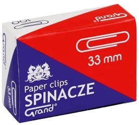KW Trade Spinacze orkągłe Grand okrągłe 33mm KW235 - Spinacze i klipsy do papieru - miniaturka - grafika 2