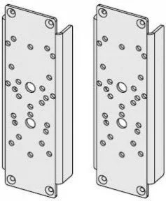 Tece Trawersy montażowe pod uchwyty dla niepełnosprawnych profil 9042010 - Stelaże i zestawy podtynkowe do WC - miniaturka - grafika 2