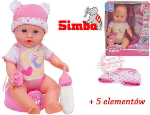 Simba NBB Bobas z ubrankami 105032485 - Lalki dla dziewczynek - miniaturka - grafika 5