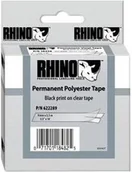 Etykiety do drukarek - Dymo Etykieta przemysłowa 622289 do 6500 Oryginalna kolor czarny na przezro - miniaturka - grafika 1