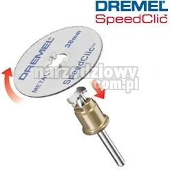 Dremel Zestaw SC406 SpeedClic 2xSC456+trzpieńSC402 - Tarcze do pił - miniaturka - grafika 3