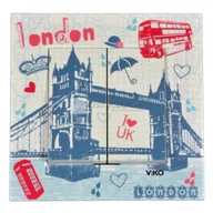 Wyłączniki światła i elektryczne - Viko Łącznik świecznikowy 2-Grupowy Londyn - Cities - Karre Biały 90962845 - miniaturka - grafika 1