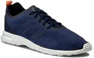 Buty sportowe damskie - Adidas Zx Flux Smooth S82887 granatowy - miniaturka - grafika 1