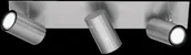 Lampy ścienne - Trio T R I O Listwa reflektorowa 3 x 35W GU10, Nikiel, seria 8024 (802400307) - - miniaturka - grafika 1