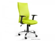 Fotele i krzesła biurowe - Unique INSP. FOTEL OBROTOWY BLACK ON BLACK , ZIELONY , NIEBIESKI , POMARAŃCZOWY , BIAŁY , CZERWONY , SZARY W93A - miniaturka - grafika 1