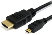 Kable - STARTECH.COM Startech.COM HDADMM50 CM kabel High Speed HDMI z Ethernet (wtyczka HDMI na wtyk micro-HDMI, 0,5 m) HDADMM50CM - miniaturka - grafika 1