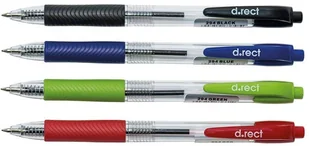 d.rect DŁUGOPIS 294 CZARNY 700072A - Długopisy - miniaturka - grafika 2