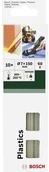 Kleje i inne preparaty budowlane - Bosch Wk$121ad do pistolet$122w do klejenia 2609256D32 $123rednica 7 mm 150 mm przezroczysty 10 szt 60 g - miniaturka - grafika 1