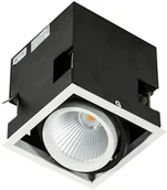 Oprawy, klosze i abażury - Italux Oprawa do wbudowania VERTICO SINGLE GL7108-1/18W 4000K WH+BL - miniaturka - grafika 1