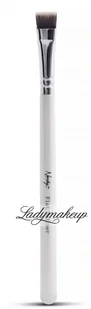 Nanshy Pędzel do eyelinera EB-03 - Flat Definer Pearlescent White Pędzel do eyelinera EB-03 - Flat Definer Pearlescent White - Pędzle do makijażu - miniaturka - grafika 2