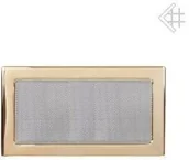 Akcesoria kominkowe - Kratki.pl Kratka kominkowa wentylacyjna powlekana pozłacana 17x30 6674-898A9_201 - miniaturka - grafika 1