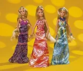 Lalki dla dziewczynek - Simba Steffi Supermodelka w sukience 5737454 - miniaturka - grafika 1