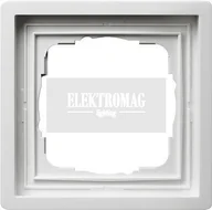 Klawisze i ramki - Gira F100 BIAŁY Ramka X1 0211112 - miniaturka - grafika 1