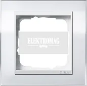 Klawisze i ramki - Gira EVENT CLEAR BIAŁY Ramka X1 [0211723] - miniaturka - grafika 1