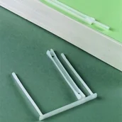 Spinacze i klipsy do papieru - Fellowes Klipsy archiwizacyjny do spinania dokumentów 100 szt FE063 - miniaturka - grafika 1