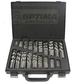 Wiertła - Geko GEKO Zestaw wierteł HSS do metalu 170el. G38220 - miniaturka - grafika 1