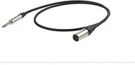 Kable - Proel ESO235LU3 esot Eric przewód audio (6,3 mm na wtyk XLR 3-biegunowe, Neutrik wtyk Jack Mono, 3 m, NP2 X-hpc250 NC3MXX) Czarny Proel ESO235LU3 - miniaturka - grafika 1