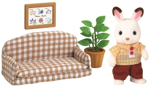 Sylvanian Families EPOCH : Kkrólik z kanapą 2201 - Figurki dla dzieci - miniaturka - grafika 2