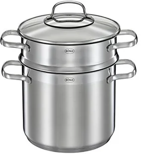 Rösle Elegance 13153 garnek do gotowania makaronu, ze stali szlachetnej, wymiary 22 × 29 × 30 cm 13153 - Garnki Rösle Elegance 13153 garnek do gotowania makaronu, ze stali szlachetnej, wymiary 22 × 29 × 30 cm 13153 - Garnki - miniaturka - grafika 1