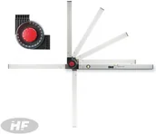 Poziomice, łaty, miary - BMI Kątownik budowlany WINKELSTAR 60/120 cm 17 202 25 - miniaturka - grafika 1