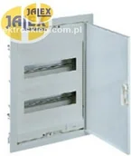 Rozdzielnie elektryczne - Legrand rozdzielnia RWN 2 x 12 drzwi białe   602412 - miniaturka - grafika 1