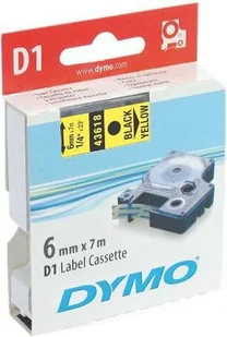 Dymo ETYKIETA D1 6mmx7m CZARNY/ŻÓŁTY S0720790 - Etykiety do drukarek - miniaturka - grafika 8