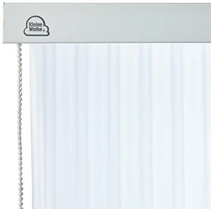 Kleine Wolke Roleta narożna - DuschRollo Milky White 3319108745 - Akcesoria łazienkowe - miniaturka - grafika 2