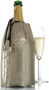 Vacu Vin Okrycie do butelki szampana Rapid Ice platyna - Pozostałe akcesoria barmańskie - miniaturka - grafika 2