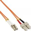 InLine 88639p LWL Duplex Cable (LC/SC, 50/125 m, OM4, 20 m) 88639 - Kable światłowodowe - miniaturka - grafika 2