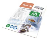 Folie do laminatora - Peach Folie do laminowania A3 303x426mm 80mic - miniaturka - grafika 1