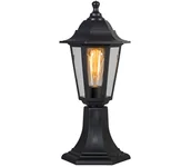 Lampy ogrodowe - QAZQA Klasyczna zewnętrzna lampa podłogowa czarna 42 2 cm IP44 - New Haven - miniaturka - grafika 1