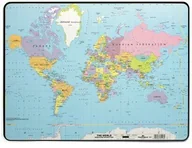 Pomoce naukowe - Durable Podkład na biurko z mapą świata 530x400 mm - miniaturka - grafika 1