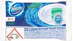 Domestos 3w1 Kostka do WC zapas pine 8717163349977 - Środki do WC - miniaturka - grafika 2