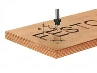 Frezy - Festool FESTOOL FREZ DO NAPISÓW HW S8 D11/60 FT491003 - miniaturka - grafika 1