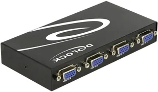 Delock VGA 1x4 4x1 biały 87635 - Rozgałęźniki - miniaturka - grafika 2