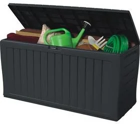KETER KETER Skrzynia ogrodowa KETER Marvel Plus 270 L Antracyt 230417 230417 - Pojemniki przemysłowe - miniaturka - grafika 3