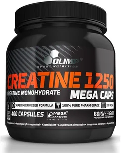 Olimp Creatine 1250 Mega Caps 400 kaps (1542-1) - Kreatyna - miniaturka - grafika 2