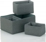 Pozostałe akcesoria kuchenne - Kela Komplet koszy do łazienki - - Rimossa 21783 - miniaturka - grafika 1